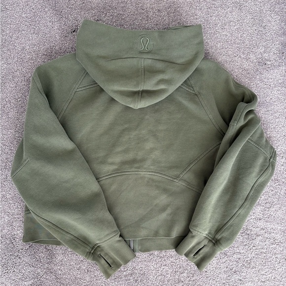 Lululemon Scuba Zip Up Crop Hoodie (XS/S) - Picture 3 of 3